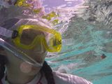 タヒチ旅行の海でハネムーンでの海潜り